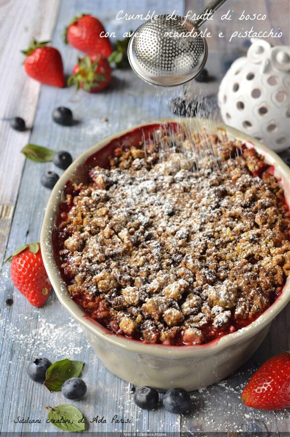 Crumble ai frutti di bosco